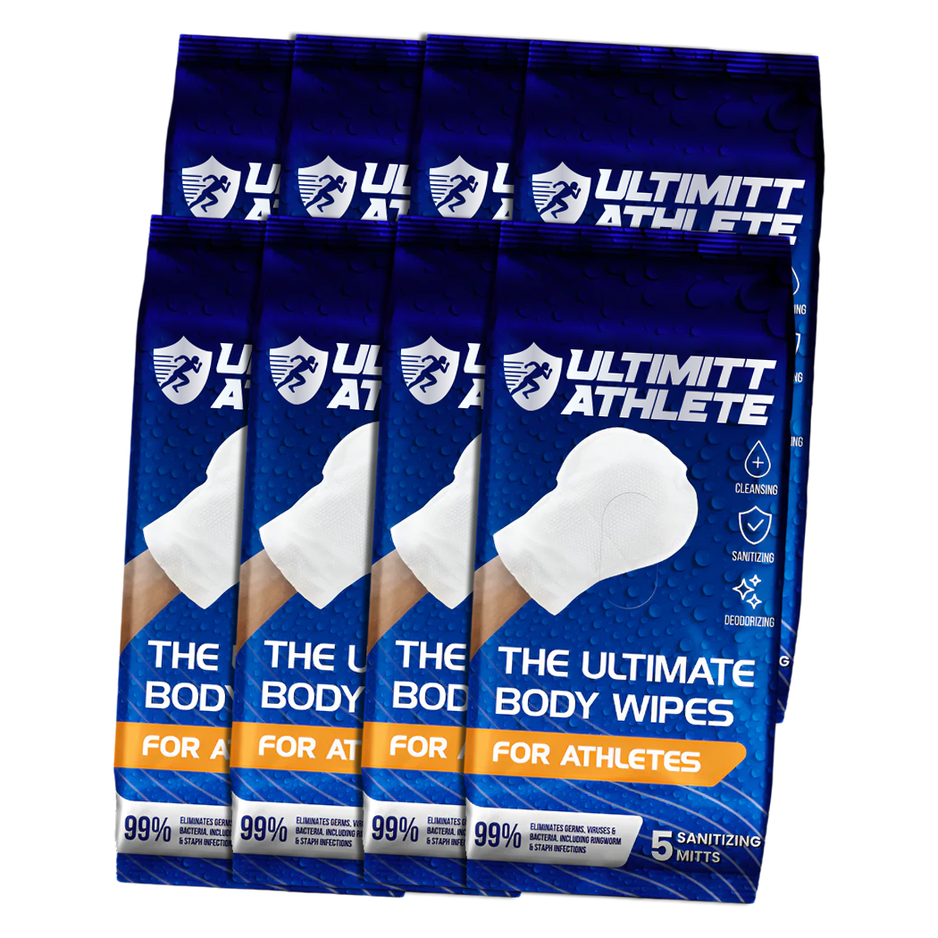 Ulti-Mitt Body Wipes 8 Packs (40 Total Wipes)
